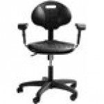 National Public Seating 6716HB-A Kangaroo Swivel Industrial Stool with Arms National Public Seating 6716HB-A Kangaroo Swivel Industrial Stool with Arms
