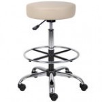 Boss B16240-GY Caressoft Gray Vinyl Medical / Drafting Stool Boss B16240-GY Caressoft Gray Vinyl Medical / Drafting Stool