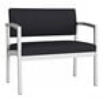 Lesro Lenox Steel Patriot Plus Black Vinyl Bariatric Guest Arm Chair Lesro Lenox Steel Patriot Plus Black Vinyl Bariatric Guest Arm Chair