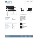 Lesro Lenox Steel Patriot Plus Black Vinyl Bariatric Guest Arm Chair Lesro Lenox Steel Patriot Plus Black Vinyl Bariatric Guest Arm Chair