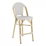 Lancaster Table & Seating Bistro Gray Teslin Outdoor Arm Chair Lancaster Table & Seating Bistro Gray Teslin Outdoor Arm Chair