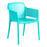 Lancaster Table & Seating Rio Black Stone Resin Arm Chair Lancaster Table & Seating Rio Black Stone Resin Arm Chair