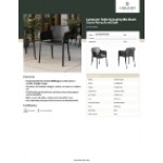 Lancaster Table & Seating Rio Black Stone Resin Arm Chair Lancaster Table & Seating Rio Black Stone Resin Arm Chair