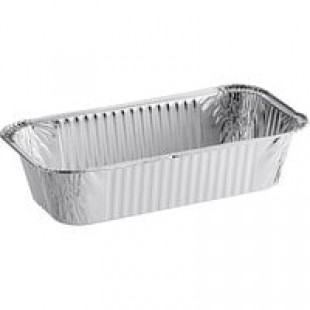 Western Plastics Third Size Foil Steam Table Pan 3 5/16