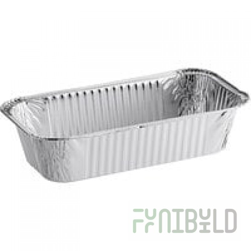 Western Plastics Third Size Foil Steam Table Pan 3 5/16