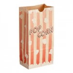 Bagcraft Packaging 300249 1 lb. EcoCraft Grease Resistant Stand-Up Kraft Window Bag with Tin Tie Closure - 500/Case