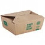 New Roots Kraft PLA-Lined Compostable #4 Take-Out Container 7 3/4 New Roots Kraft PLA-Lined Compostable #4 Take-Out Container 7 3/4