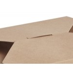 New Roots Kraft PLA-Lined Compostable #4 Take-Out Container 7 3/4 New Roots Kraft PLA-Lined Compostable #4 Take-Out Container 7 3/4