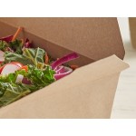 New Roots Kraft PLA-Lined Compostable #4 Take-Out Container 7 3/4 New Roots Kraft PLA-Lined Compostable #4 Take-Out Container 7 3/4