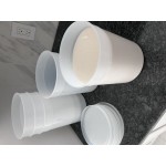 86 oz. Translucent Round Deli Container and Lid Combo Pack - 10/Pack