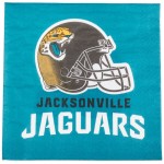 Creative Converting Jacksonville Jaguars 2-Ply Luncheon Napkin - 192/Case Creative Converting Jacksonville Jaguars 2-Ply Luncheon Napkin - 192/Case