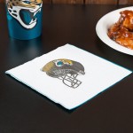 Creative Converting Jacksonville Jaguars 2-Ply Luncheon Napkin - 192/Case Creative Converting Jacksonville Jaguars 2-Ply Luncheon Napkin - 192/Case
