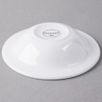 Libbey Slenda 4 oz. Royal Rideau White Round Porcelain Fruit Bowl - Sample