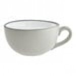 Acopa Embers 10 oz. Gray Matte Stoneware Cup - Sample