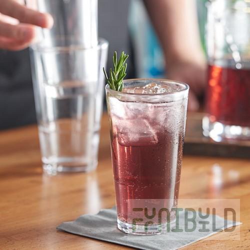 Acopa Select 12 oz. Stackable Highball Glass - Sample