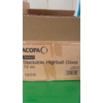 Acopa Select 12 oz. Stackable Highball Glass - Sample