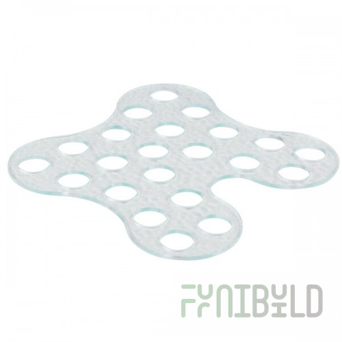 Cal-Mil GC256-43 Glacier 22-Hole Cone Passing Tray
