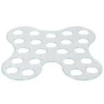 Cal-Mil GC256-43 Glacier 22-Hole Cone Passing Tray