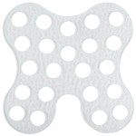 Cal-Mil GC256-43 Glacier 22-Hole Cone Passing Tray
