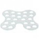Cal-Mil GC256-43 Glacier 22-Hole Cone Passing Tray