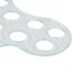 Cal-Mil GC256-43 Glacier 22-Hole Cone Passing Tray