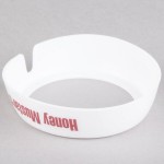 TableCraft CM10 Imprinted White Plastic TableCraft CM10 Imprinted White Plastic