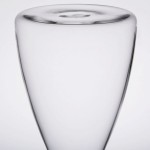 GET GL-CRF-42 Silhouette 38 oz. Glass Decanter with Dripless Stainless Steel Lid
