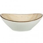 International Tableware Rotana 3 oz. Stone Oval Porcelain Bowl - 24/Case International Tableware Rotana 3 oz. Stone Oval Porcelain Bowl - 24/Case