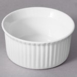 10 Strawberry Street WTR-3SUF Whittier 3 oz. White Porcelain Fluted Ramekin - 48/Case 10 Strawberry Street WTR-3SUF Whittier 3 oz. White Porcelain Fluted Ramekin - 48/Case