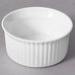 10 Strawberry Street WTR-3SUF Whittier 3 oz. White Porcelain Fluted Ramekin - 48/Case 10 Strawberry Street WTR-3SUF Whittier 3 oz. White Porcelain Fluted Ramekin - 48/Case