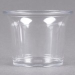 Carlisle 250007 2.5 oz. Clear Round Plastic Sauce Cup - 72/Case Carlisle 250007 2.5 oz. Clear Round Plastic Sauce Cup - 72/Case
