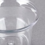 Carlisle 250007 2.5 oz. Clear Round Plastic Sauce Cup - 72/Case Carlisle 250007 2.5 oz. Clear Round Plastic Sauce Cup - 72/Case