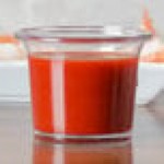Carlisle 250007 2.5 oz. Clear Round Plastic Sauce Cup - 72/Case Carlisle 250007 2.5 oz. Clear Round Plastic Sauce Cup - 72/Case