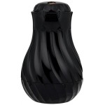 Vollrath 52172 SwirlServe 20 oz. Black Hot-N-Cold Beverage Server Vollrath 52172 SwirlServe 20 oz. Black Hot-N-Cold Beverage Server