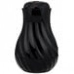 Vollrath 52172 SwirlServe 20 oz. Black Hot-N-Cold Beverage Server Vollrath 52172 SwirlServe 20 oz. Black Hot-N-Cold Beverage Server