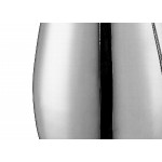 Acopa 96 oz. Smooth Stainless Steel Bell Pitcher with Ice Guard