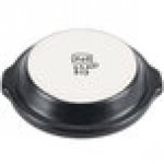 Hall China from Steelite International HL5130AFCA Foundry 10 oz. Black China Round Au Gratin Dish - 24/Case