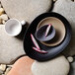 Libbey DRI-4-D Driftstone 38 oz. Driftwood Satin Matte Porcelain Coupe Bowl - 12/Case