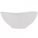Libbey DRI-4-D Driftstone 38 oz. Driftwood Satin Matte Porcelain Coupe Bowl - 12/Case