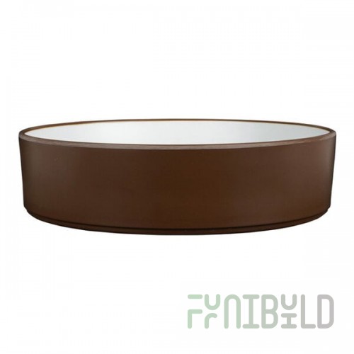 Cal-Mil Hudson 72 oz. Stoneware Raised Rim Melamine Bowl