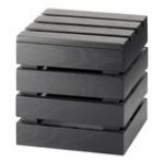 Cal-Mil 1944-9-60 Bamboo Square Crate Riser - 9 Cal-Mil 1944-9-60 Bamboo Square Crate Riser - 9