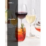 Acopa Covella 20.5 oz. Bordeaux Wine Glass - 12/Case