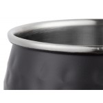 Acopa Alchemy 16 oz. Hammered Black Moscow Mule Mug - 12/Pack