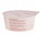 Cocojune Dairy-Free Strawberry Rhubarb Coconut Cultured Yogurt Alternative 4 oz. - 12/Case