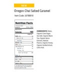 Oregon Chai Organic Salted Caramel Chai Tea Latte 1:1 Concentrate 32 fl. oz. - 6/Case