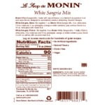 Monin Premium White Sangria Mix 1 Liter - 4/Case Monin Premium White Sangria Mix 1 Liter - 4/Case