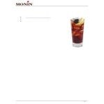 Monin Sugar-Free Blackberry Flavoring Syrup 1 Liter - 4/Case