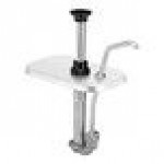 Server 1 oz. Stainless Steel Angled Fountainette Pump with Lid for Standard 2 Qt. Fountain Jar Server 1 oz. Stainless Steel Angled Fountainette Pump with Lid for Standard 2 Qt. Fountain Jar