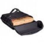 Vesture NextPhase RIGID Black Insulated Pizza Delivery Bag with Bio-PCM Technology - Holds Up To (3) 16