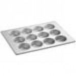 Baker's Lane 12 Cup 5 oz. Glazed Aluminized Steel Jumbo Muffin / Cupcake Pan - 18 Baker's Lane 12 Cup 5 oz. Glazed Aluminized Steel Jumbo Muffin / Cupcake Pan - 18